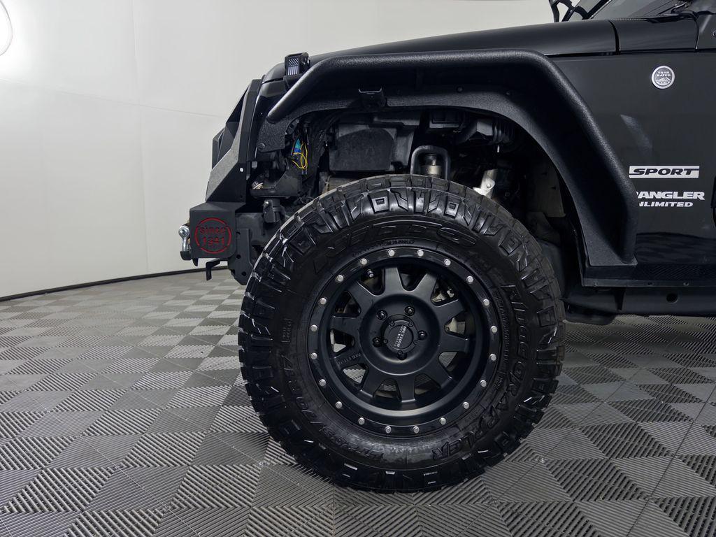 used 2017 Jeep Wrangler Unlimited car, priced at $19,800