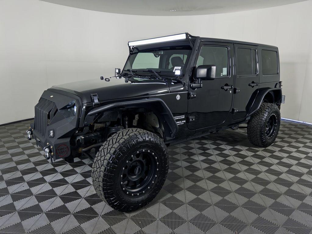 used 2017 Jeep Wrangler Unlimited car, priced at $19,800