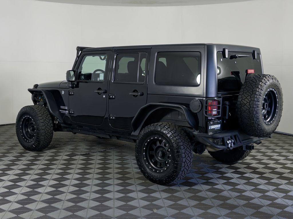 used 2017 Jeep Wrangler Unlimited car, priced at $19,800