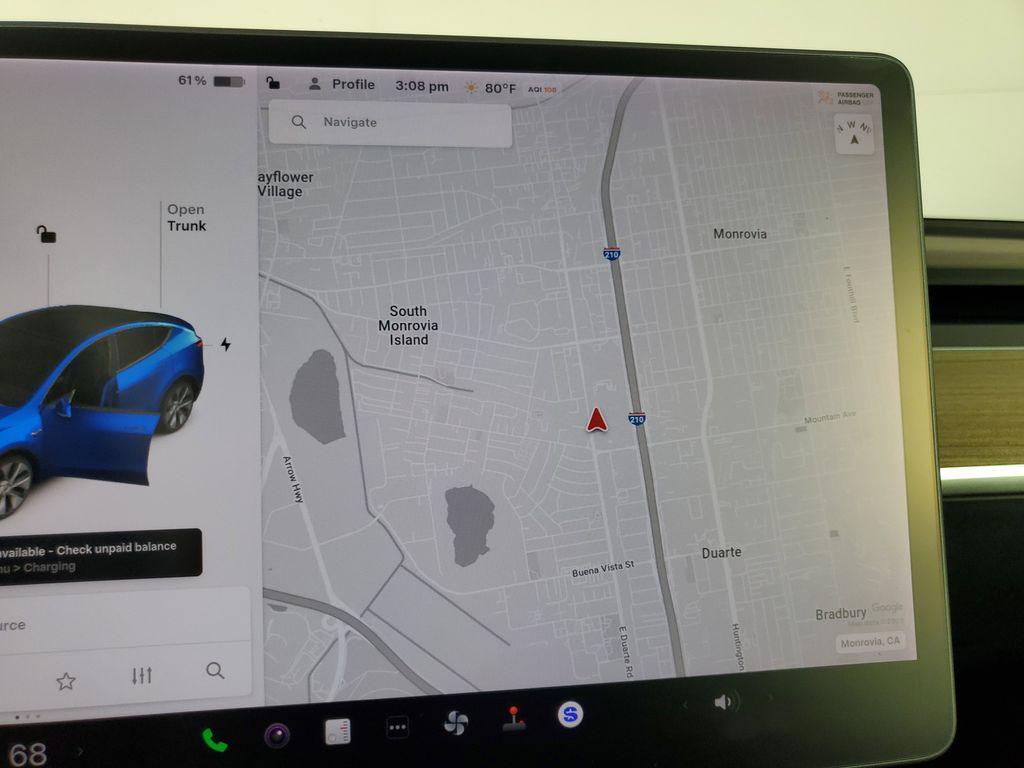used 2021 Tesla Model Y car, priced at $23,500