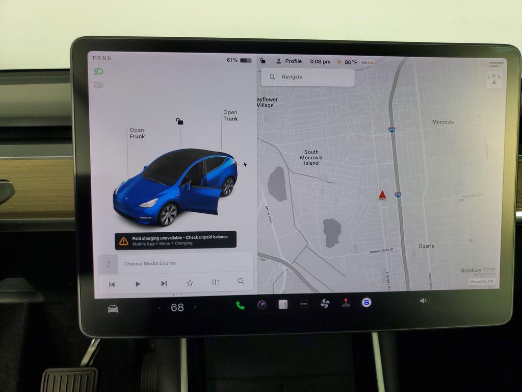 used 2021 Tesla Model Y car, priced at $23,500