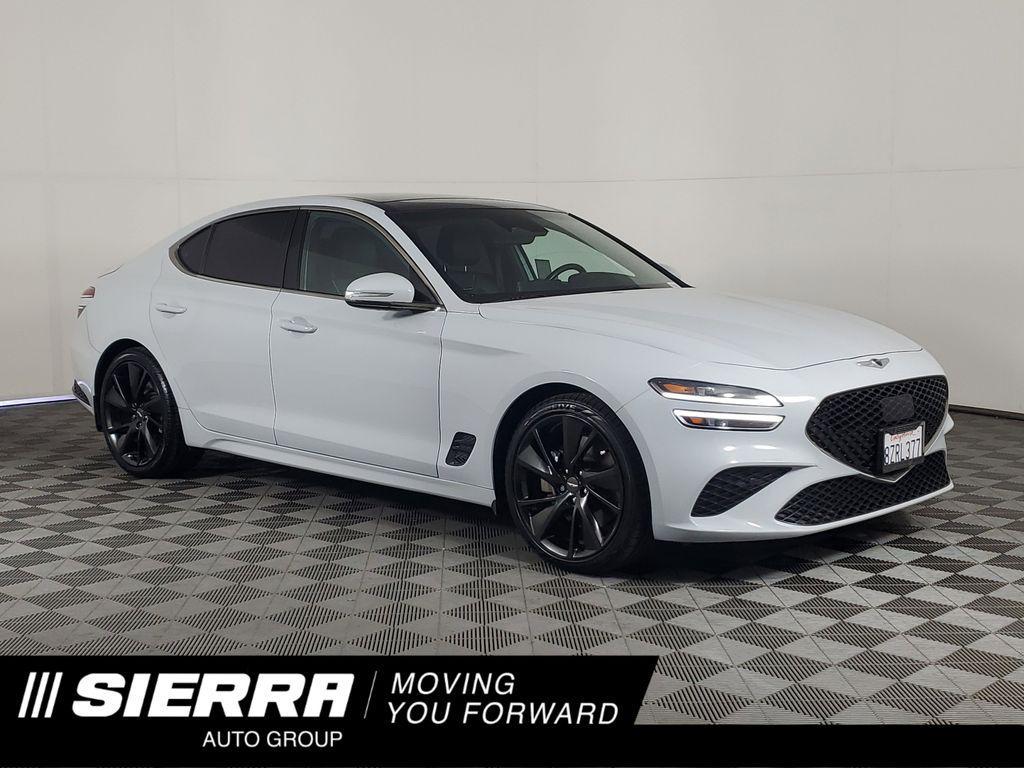used 2022 Genesis G70 car, priced at $28,139