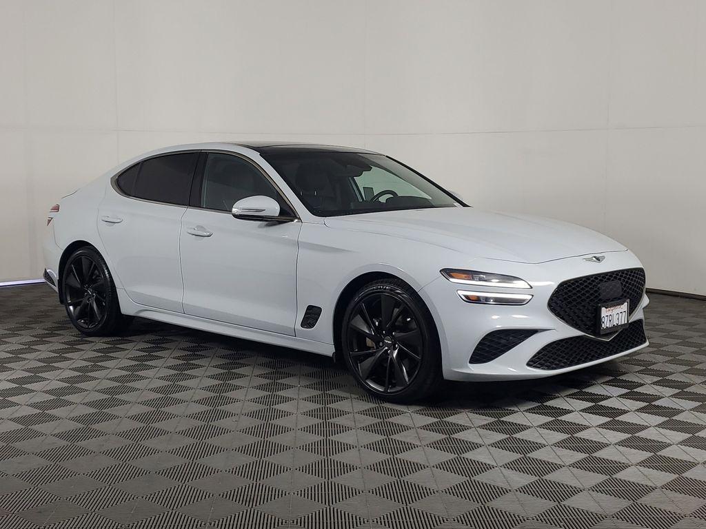 used 2022 Genesis G70 car, priced at $28,139