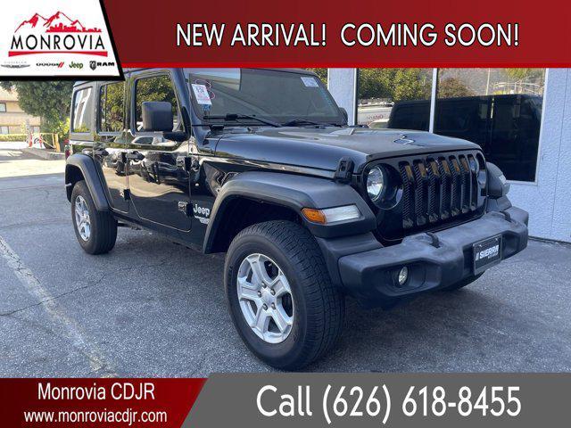 used 2019 Jeep Wrangler Unlimited car, priced at $23,900