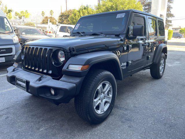 used 2019 Jeep Wrangler Unlimited car, priced at $26,391