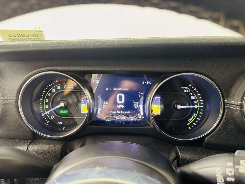 used 2022 Jeep Wrangler Unlimited 4xe car, priced at $27,984