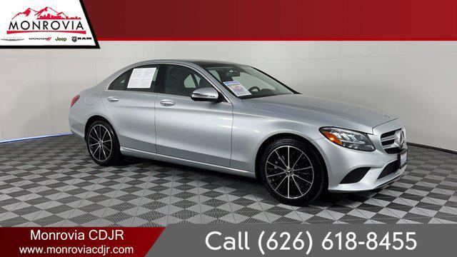 used 2021 Mercedes-Benz C-Class car, priced at $30,400