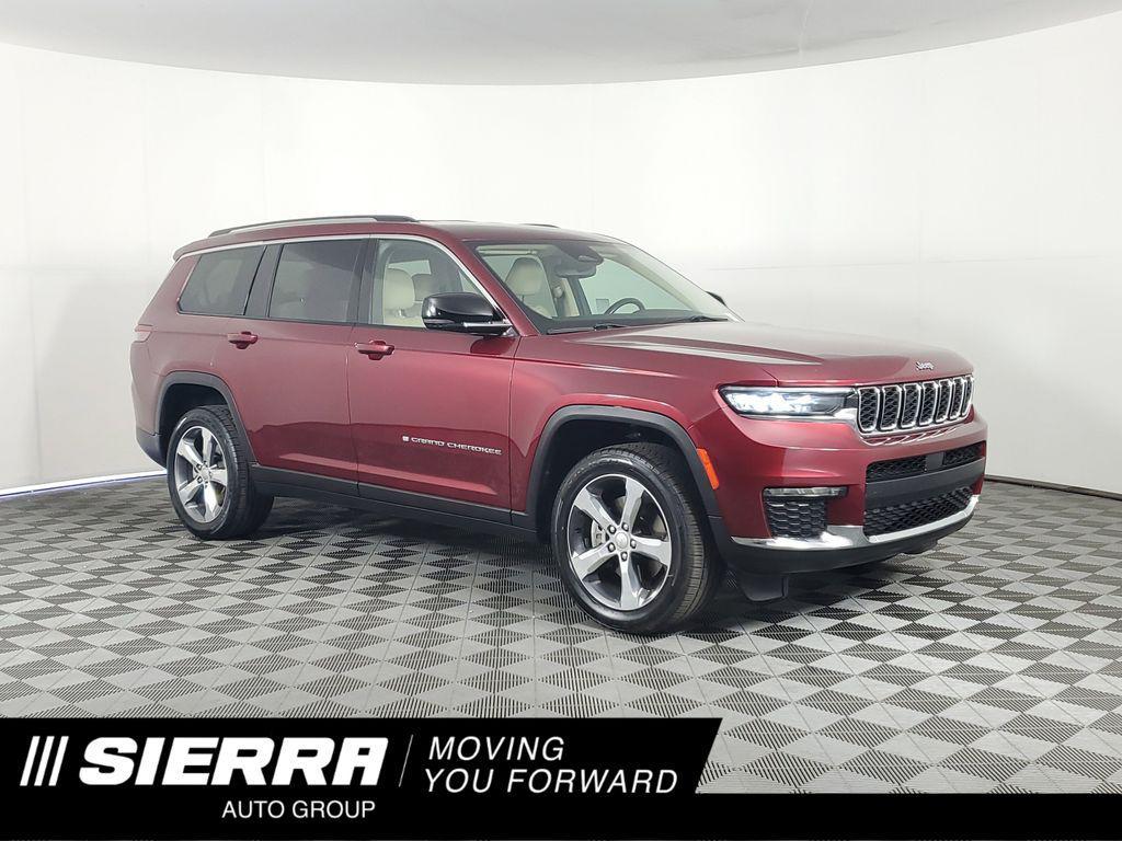 used 2021 Jeep Grand Cherokee L car, priced at $28,961