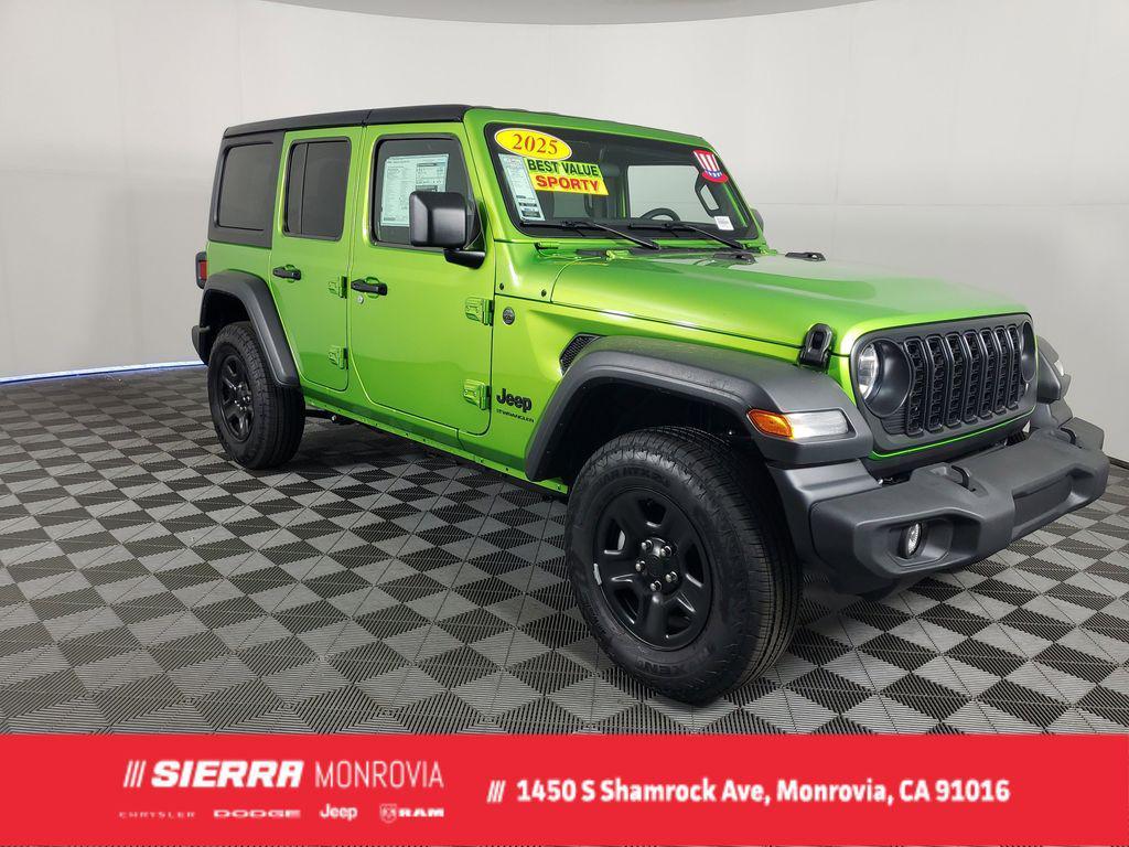 new 2025 Jeep Wrangler car, priced at $40,250