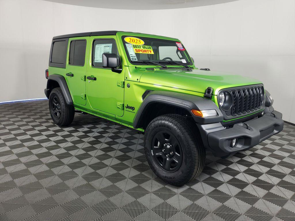new 2025 Jeep Wrangler car, priced at $40,250