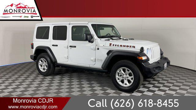 used 2021 Jeep Wrangler Unlimited car, priced at $30,591