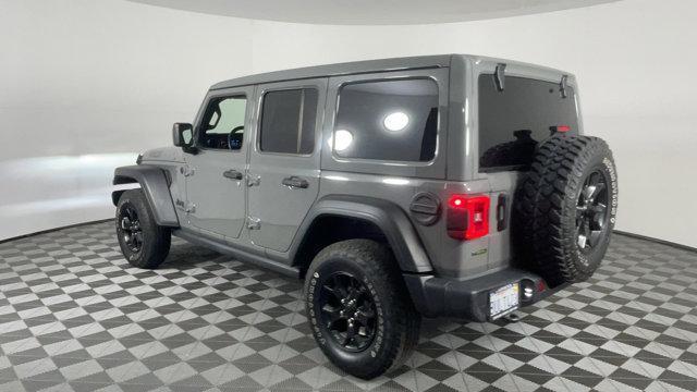 used 2021 Jeep Wrangler car, priced at $29,400