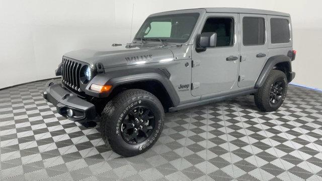 used 2021 Jeep Wrangler car, priced at $29,400