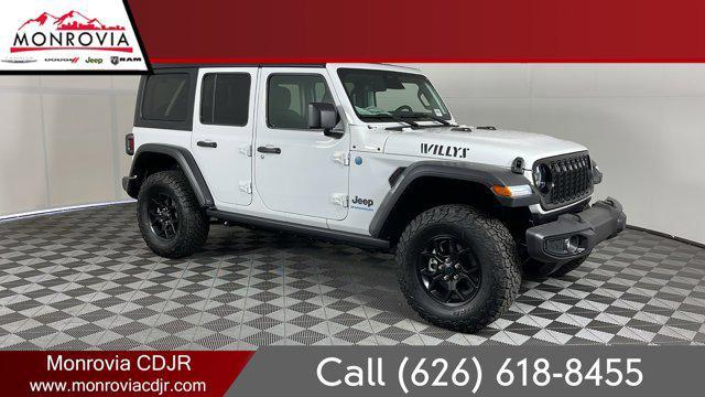 new 2025 Jeep Wrangler 4xe car, priced at $59,225