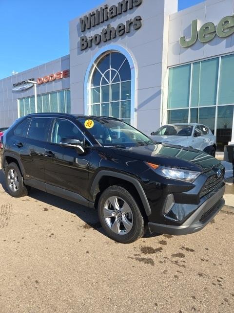 used 2022 Toyota RAV4 Hybrid car, priced at $27,555