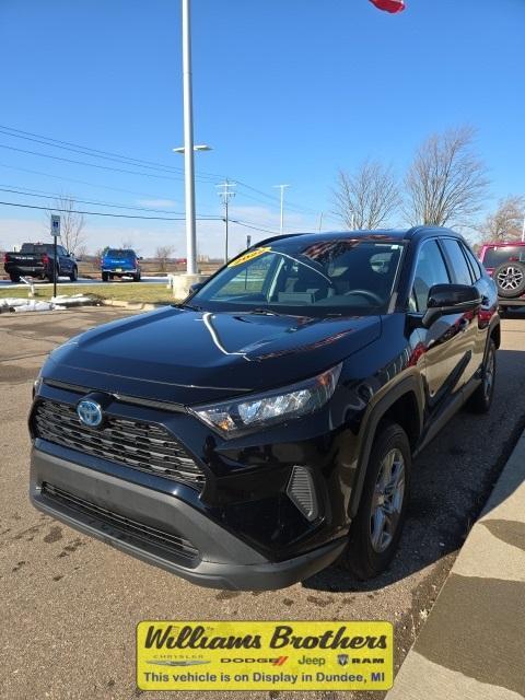 used 2022 Toyota RAV4 Hybrid car, priced at $27,555