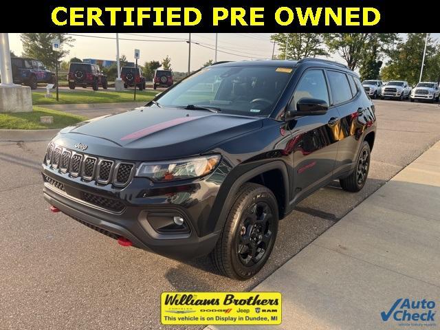 used 2023 Jeep Compass car, priced at $29,500