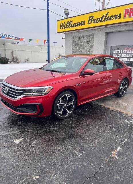 used 2021 Volkswagen Passat car, priced at $19,727