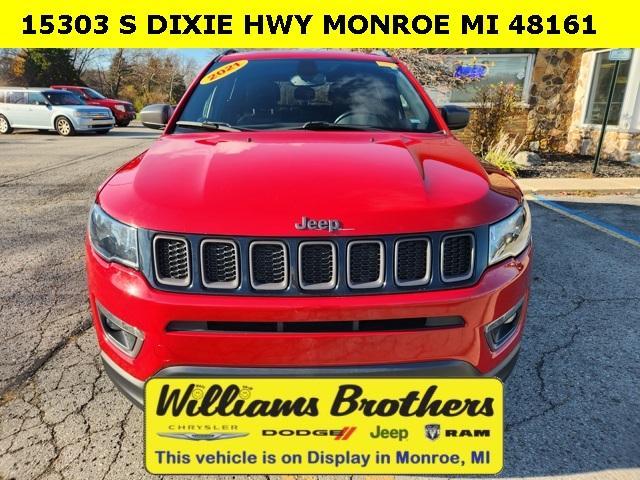 used 2021 Jeep Compass car, priced at $19,995