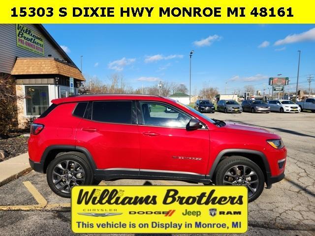 used 2021 Jeep Compass car, priced at $19,995