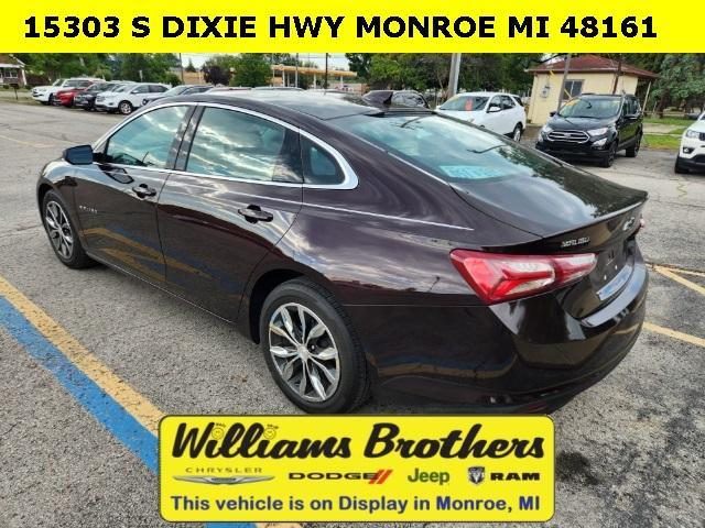 used 2021 Chevrolet Malibu car, priced at $21,620