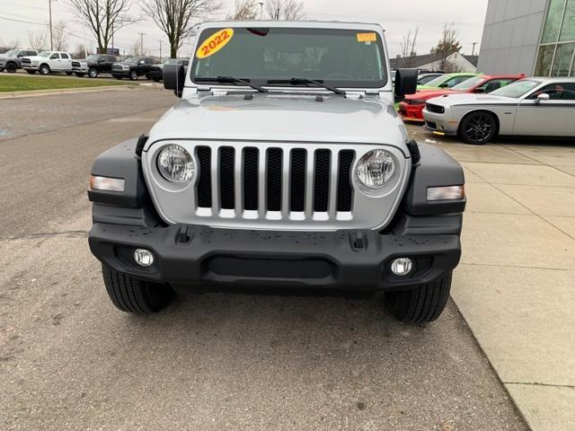 used 2022 Jeep Wrangler car, priced at $30,000