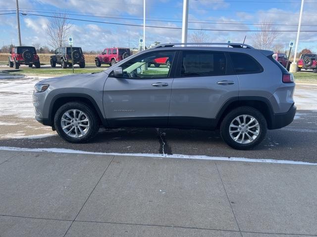 used 2021 Jeep Cherokee car, priced at $17,697