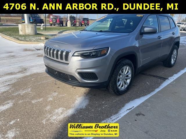 used 2021 Jeep Cherokee car, priced at $17,697