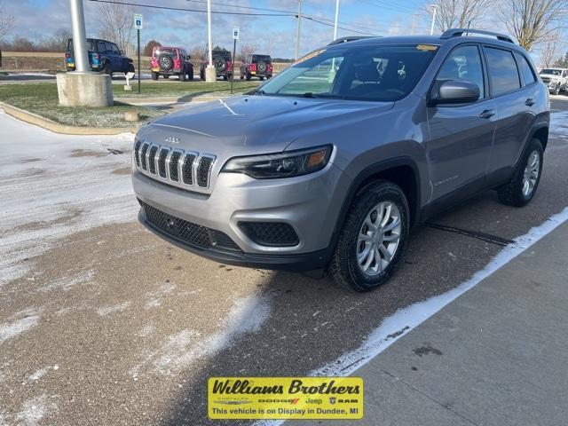 used 2021 Jeep Cherokee car, priced at $17,697