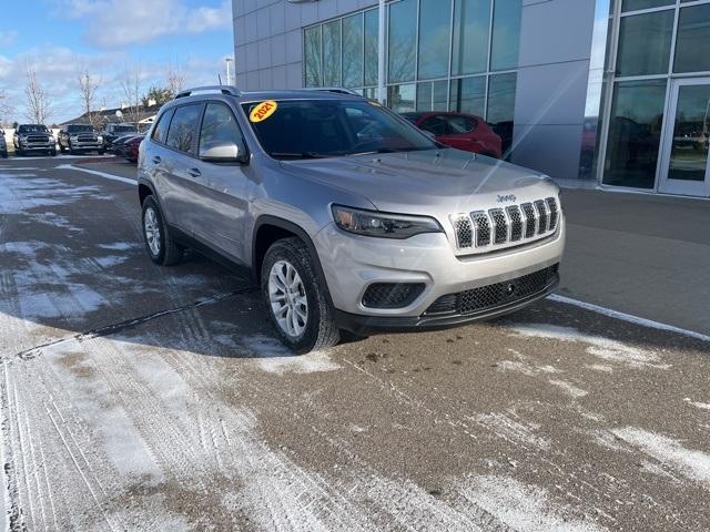 used 2021 Jeep Cherokee car, priced at $17,697