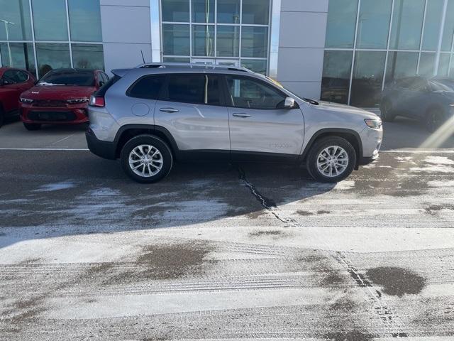 used 2021 Jeep Cherokee car, priced at $17,697