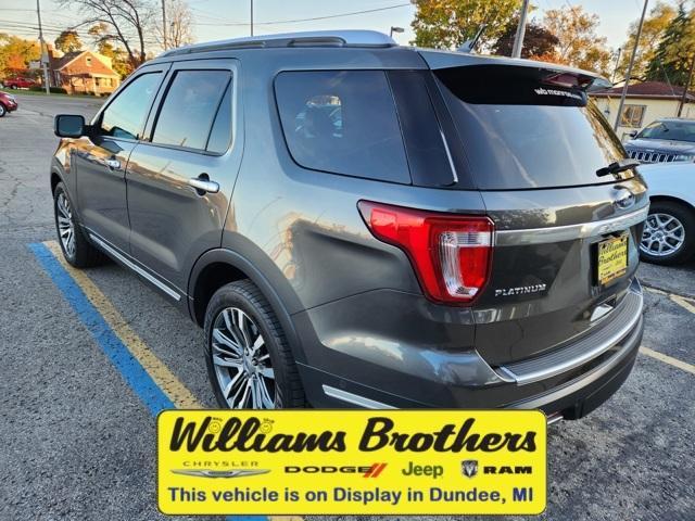 used 2018 Ford Explorer car, priced at $23,487