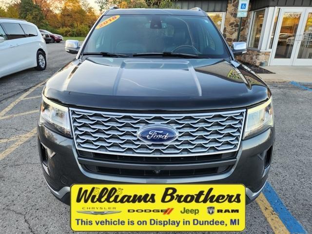 used 2018 Ford Explorer car, priced at $23,487