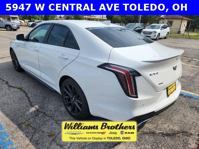 used 2021 Cadillac CT4 car, priced at $36,903