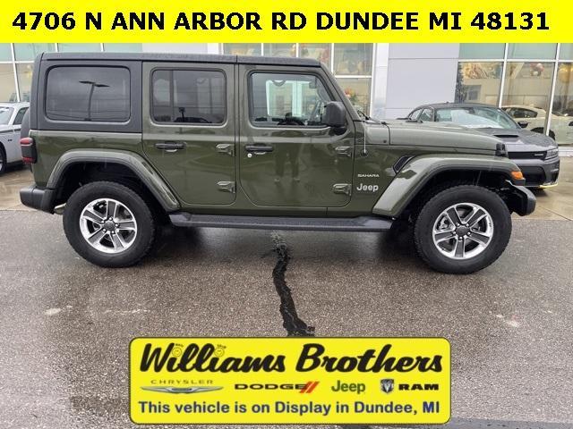 used 2021 Jeep Wrangler Unlimited car, priced at $32,500