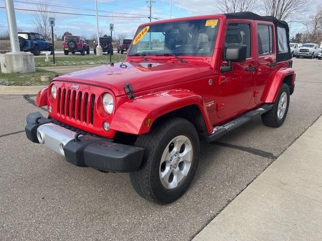 used 2014 Jeep Wrangler Unlimited car, priced at $12,995