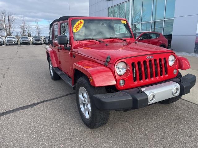 used 2014 Jeep Wrangler Unlimited car, priced at $12,995