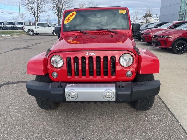 used 2014 Jeep Wrangler Unlimited car, priced at $12,995