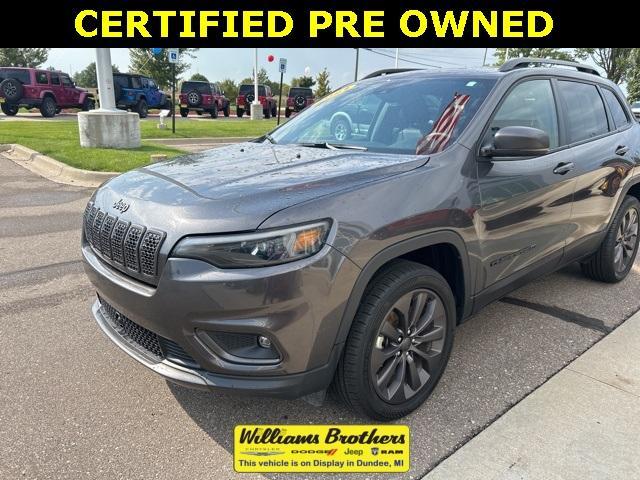 used 2021 Jeep Cherokee car, priced at $22,495