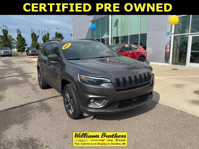 used 2021 Jeep Cherokee car, priced at $22,495