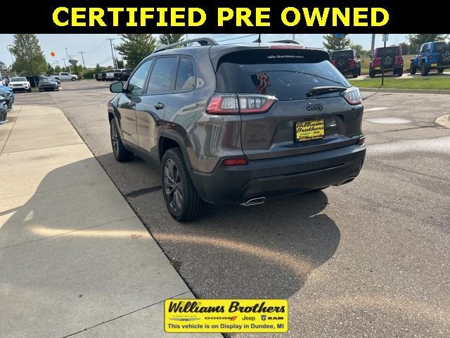 used 2021 Jeep Cherokee car, priced at $22,495