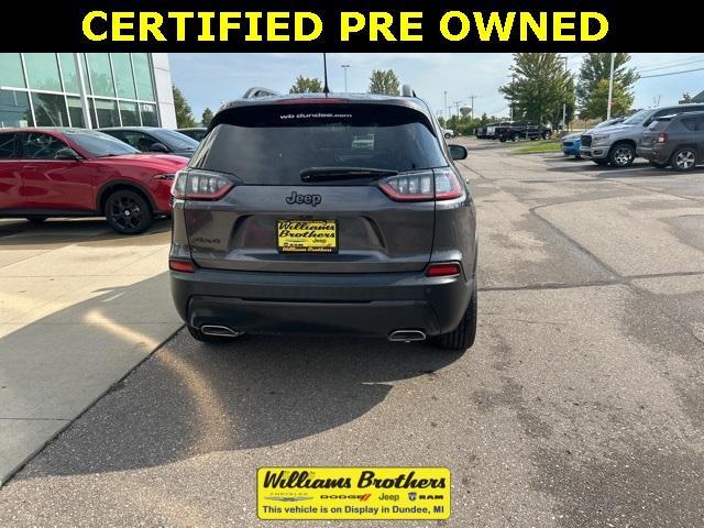 used 2021 Jeep Cherokee car, priced at $22,495