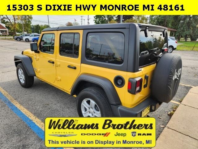 used 2020 Jeep Wrangler Unlimited car, priced at $31,184