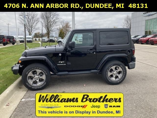 used 2017 Jeep Wrangler car, priced at $22,999