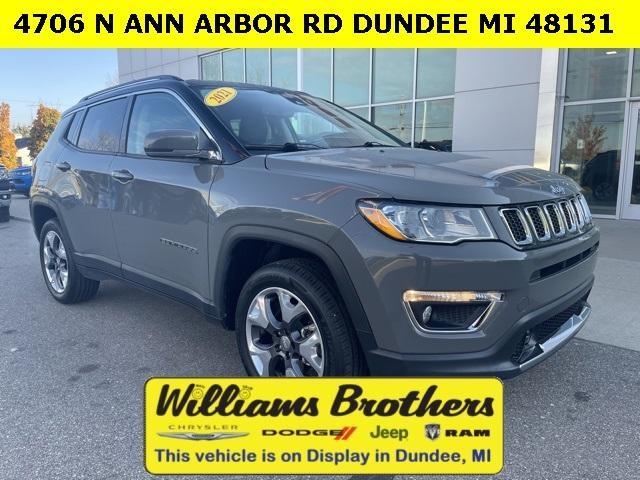 used 2021 Jeep Compass car, priced at $21,579