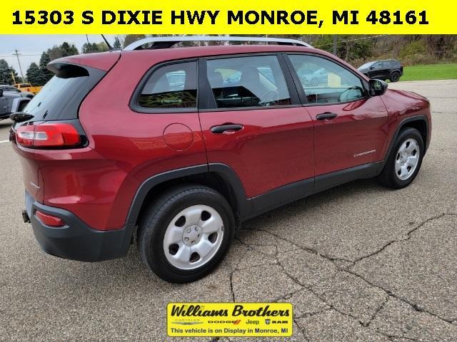 used 2017 Jeep Cherokee car, priced at $16,995