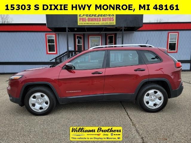 used 2017 Jeep Cherokee car, priced at $16,995