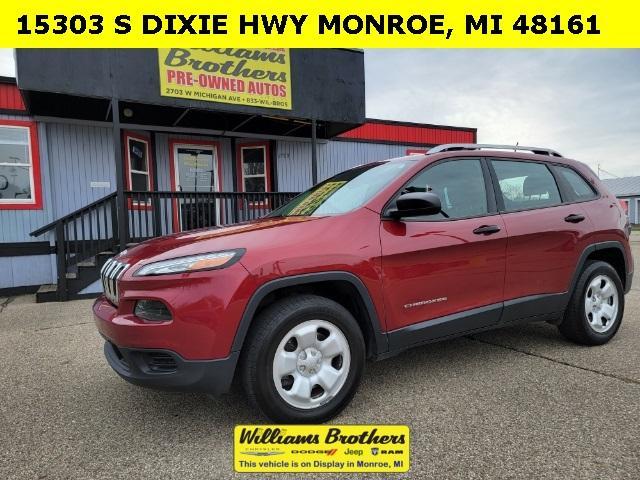 used 2017 Jeep Cherokee car, priced at $16,995