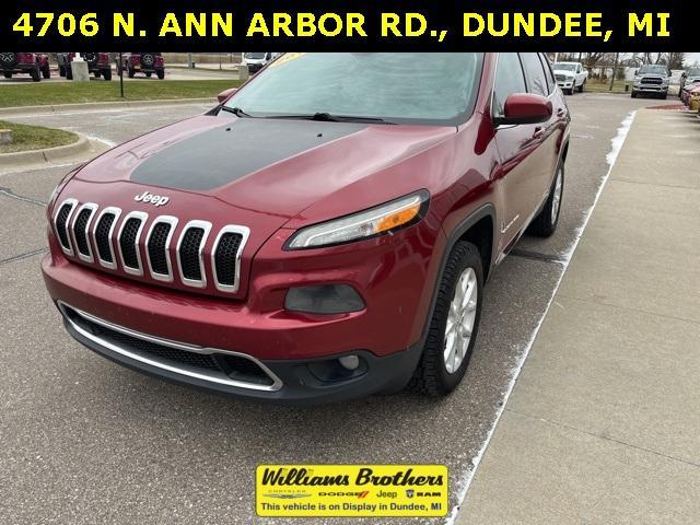 used 2016 Jeep Cherokee car, priced at $12,222