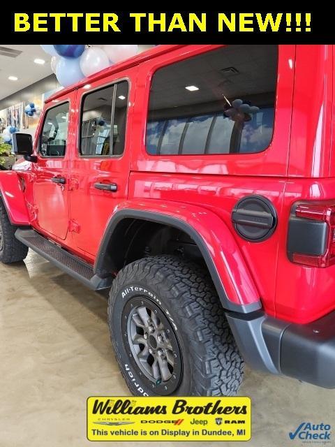 used 2023 Jeep Wrangler car, priced at $73,000